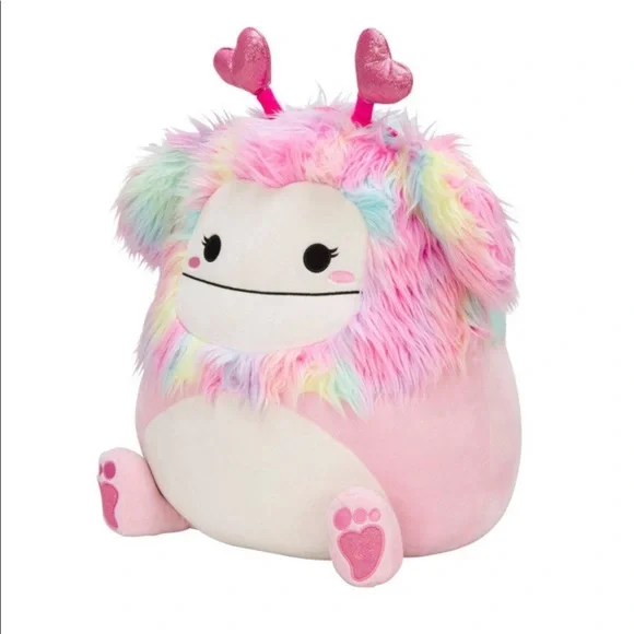 NWT 16” Dobrilla the Bigfoot 💘 Valentine Squishmallow - Picture 3 of 4